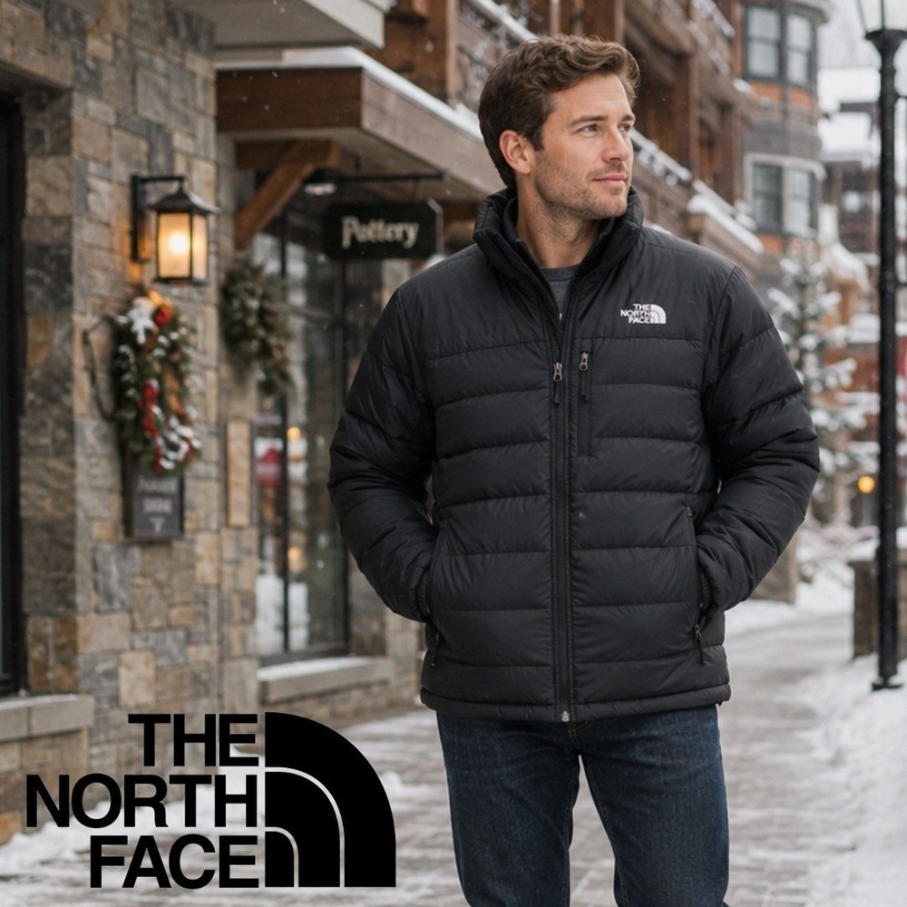 The North Face, Aconcagua 2 Down Puffer Jacket Mens Black NF0A4R29 F22 Small